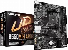 Tarjeta Madre Gigabyte B550m H Argb, Micro-atx, Socket Am4, Amd B550, 64gb Ddr4, Hdmi/dp Para Amd